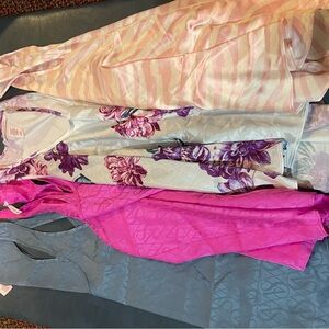 Victoria's Secret Pink, Purple, and Blue Pajama Set